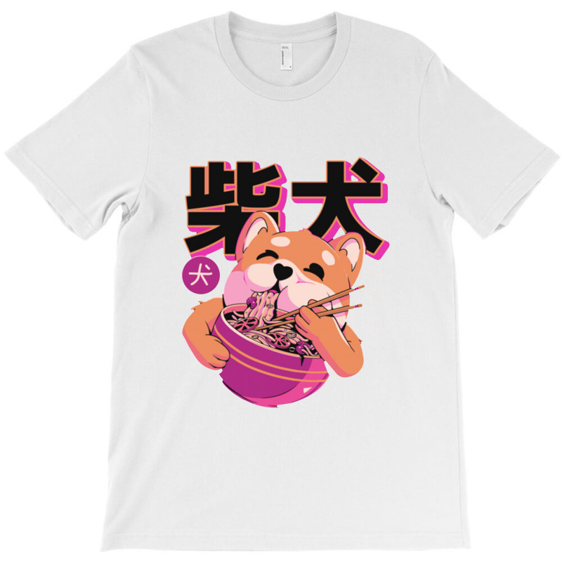 Shiba Noodles T-shirt | Artistshot