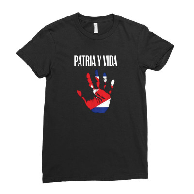 Havana Love Ladies Fitted T-shirt Designed By Wandhita Sari