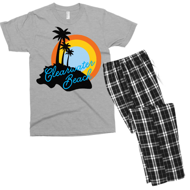 Clearwater Beach T  Shirt Clearwater Beach, Florida T  Shirt Men's T-shirt Pajama Set by trompeloise212 | Artistshot