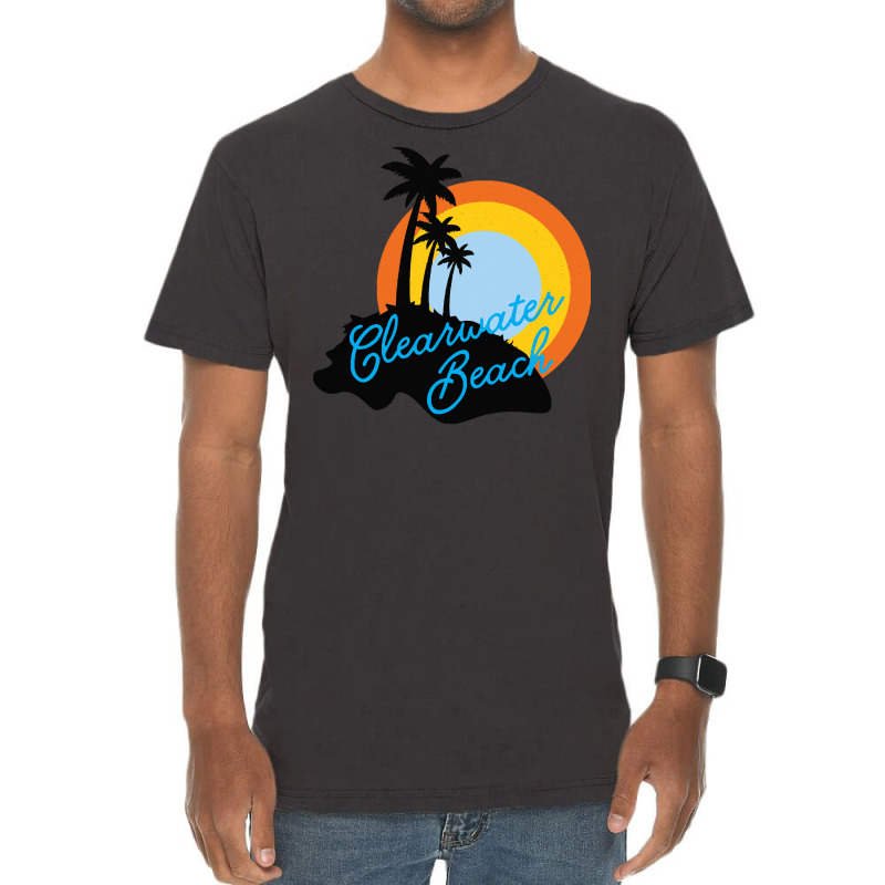 Clearwater Beach T  Shirt Clearwater Beach, Florida T  Shirt Vintage T-Shirt by trompeloise212 | Artistshot