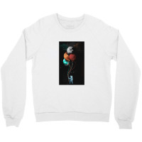 Spaceman Trip Crewneck Sweatshirt | Artistshot