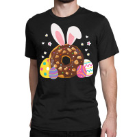 Donut Lover T  Shirt Easter Donut Bunny Ears Eggs Cute Dessert Pastry Classic T-shirt | Artistshot