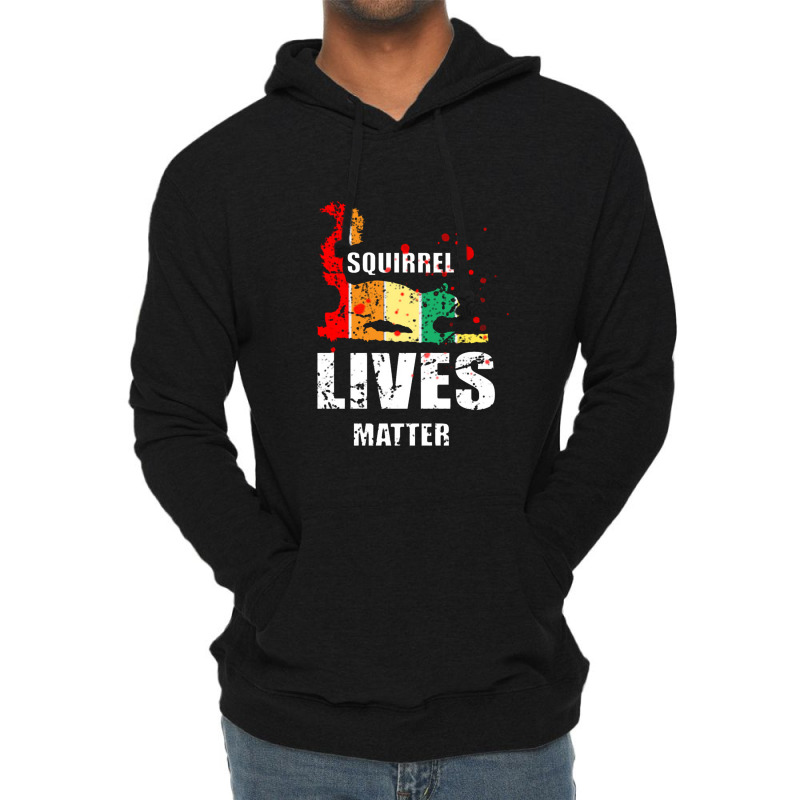 Squirrel Lives Matter Lightweight Hoodie | Artistshot