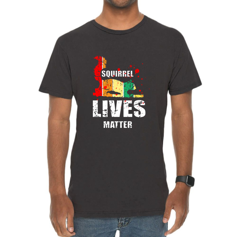 Squirrel Lives Matter Vintage T-shirt | Artistshot