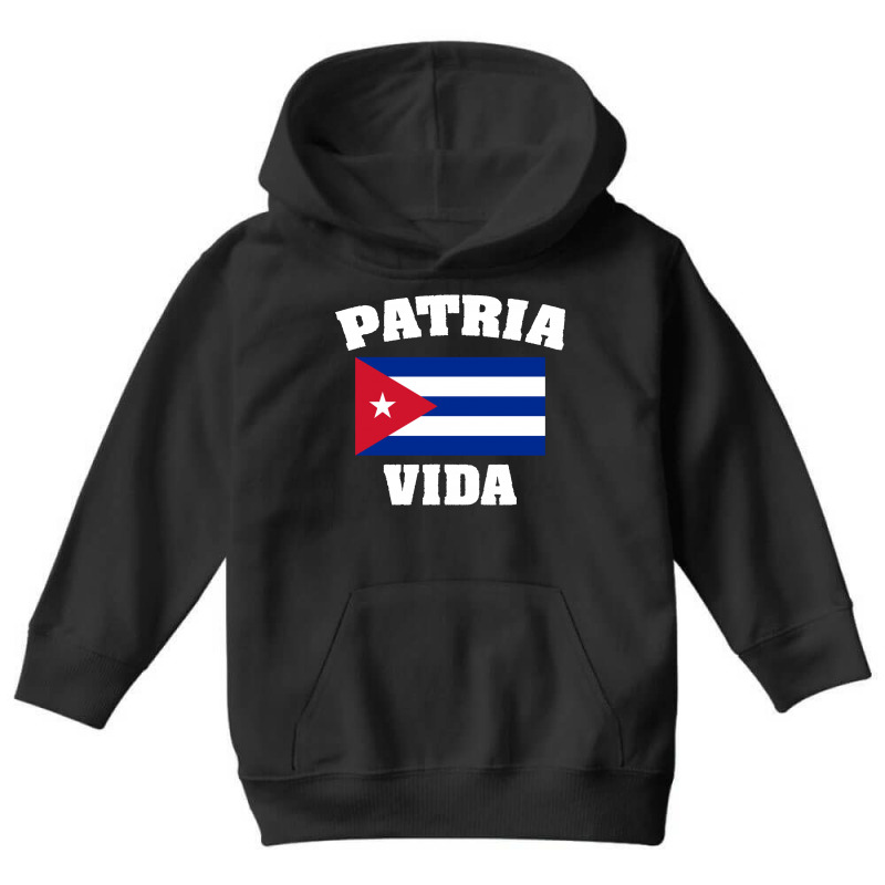 Vote Cuba Flag Youth Hoodie by ronde | Artistshot