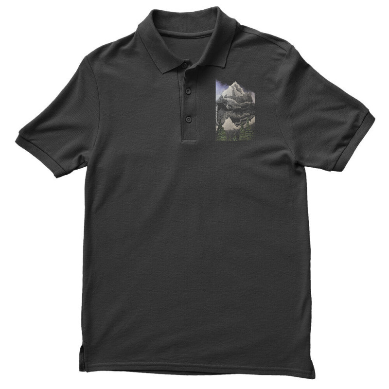 Mountain T  Shirt Mountain Majesty T  Shirt Men's Polo Shirt | Artistshot