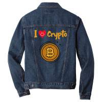 Ethereum Binance Men Denim Jacket | Artistshot