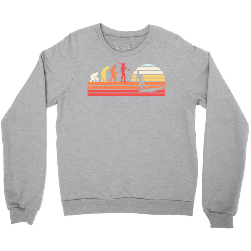 Surfing T  Shirt Retro Surfing Waves   Vintage Water Sports Surfer T Crewneck Sweatshirt | Artistshot