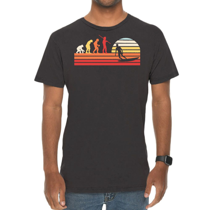 Surfing T  Shirt Retro Surfing Waves   Vintage Water Sports Surfer T Vintage T-shirt | Artistshot