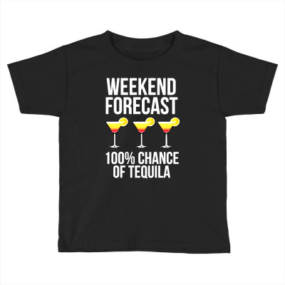 Weekend Forecast Toddler T-shirt Designed By Lifestyle