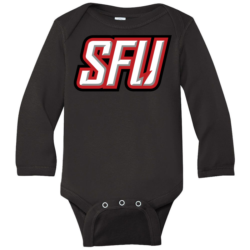 The-saint-francis-red-flash-sports Long Sleeve Baby Bodysuit by ambarguna | Artistshot