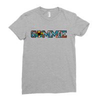 Gammie Sunflower Cowhide Ladies Fitted T-shirt | Artistshot