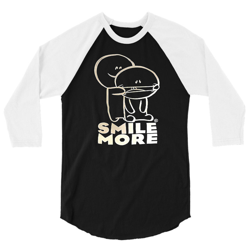 Roman Atwood Smile More [tb] 3/4 Sleeve Shirt by milkisunato | Artistshot