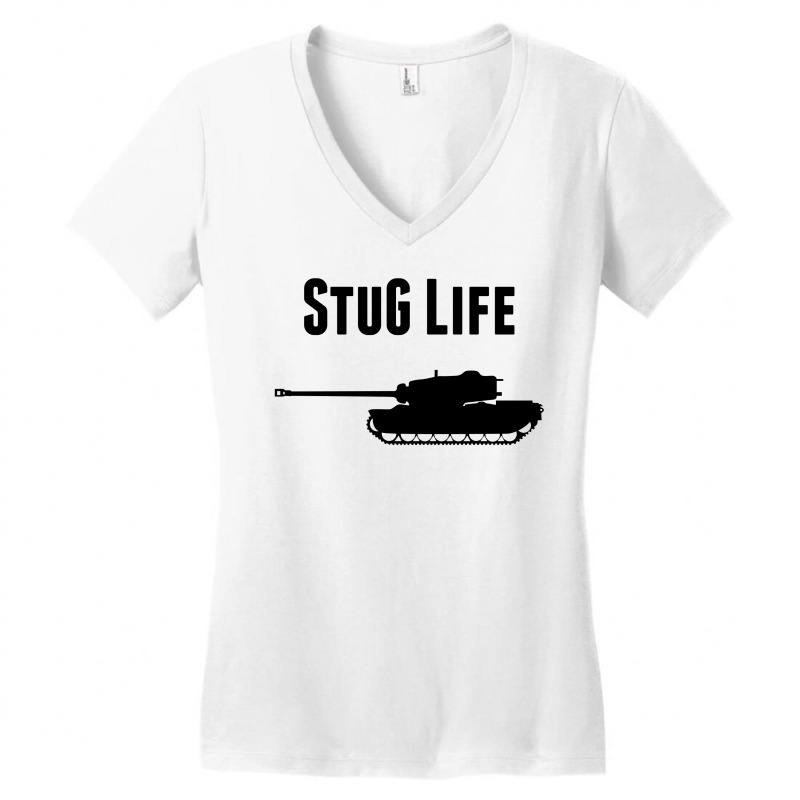 Stug Life Women's V-Neck T-Shirt by SabriAcar | Artistshot