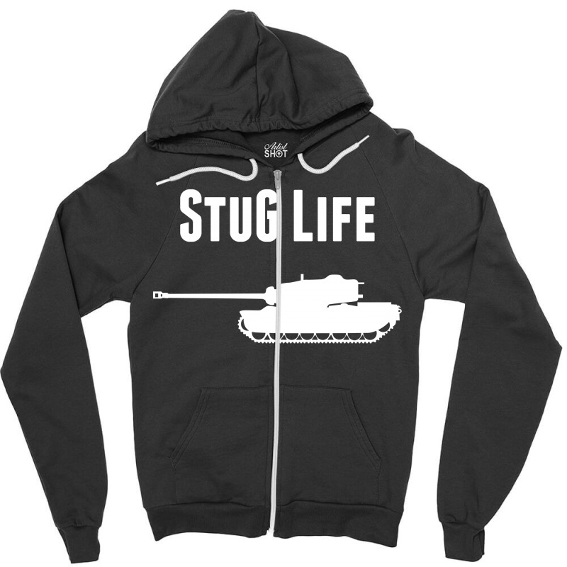 Stug Life Zipper Hoodie by SabriAcar | Artistshot