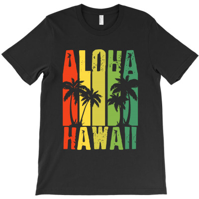 Aloha Hawai T-shirt Designed By Christina S Hoyle