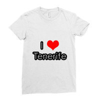 I Love Tenerife Ladies Fitted T-shirt | Artistshot