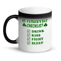 St Patrick Day Checklist Magic Mug | Artistshot