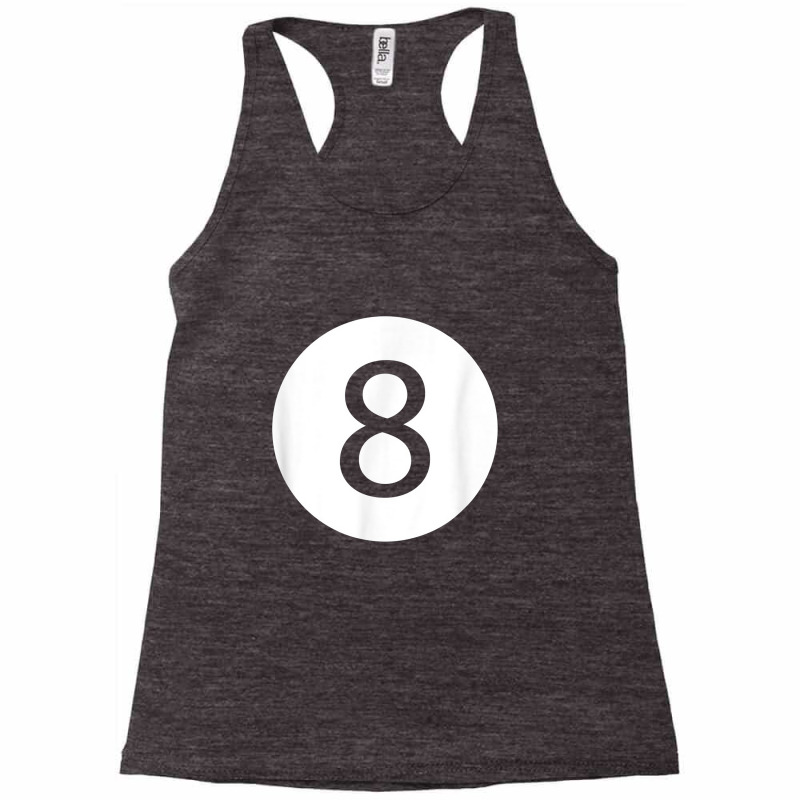 Efunny 8 Ball Magic Eight Ball Billiards Pool Black Racerback Tank by kabelistrik | Artistshot