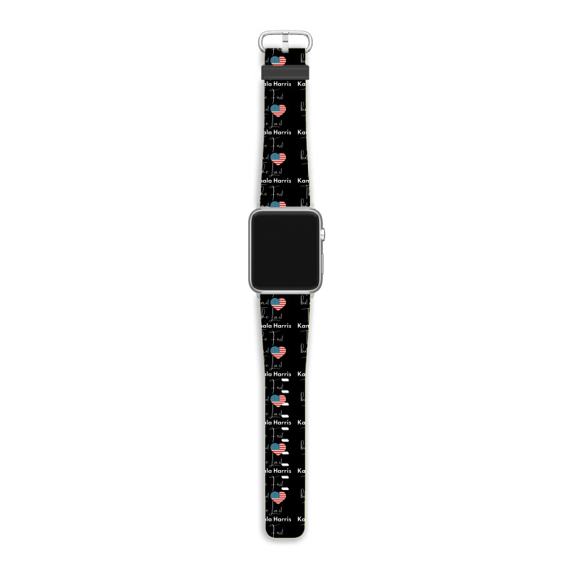 The First But Not The Last Kamala Apple Watch Band | Artistshot