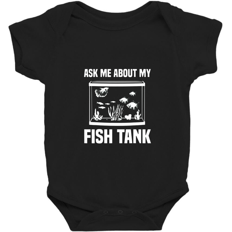 Funny Aquarium Saltwater Fish Tank Nerd Men Women Aquarists Baby Bodysuit by kabelistrik | Artistshot