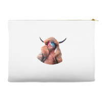 The Horned Shirtless Trump Protestor Accessory Pouches | Artistshot