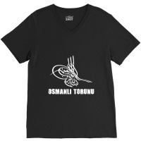 Osmanli Torunu Tugra Ottoman Ottoman Empire V-neck Tee | Artistshot