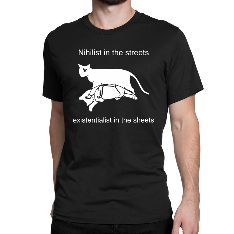 Nihilist In The Street Classic T-shirt by gesumarsa | Artistshot