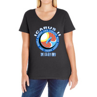 Icarus Ii Corazon Vintage Inspiration Ladies Curvy T-shirt | Artistshot