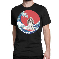 Cocker Spaniel T  Shirt Cocker Spaniel Gifts   Ocean Waves Surfing Coc Classic T-shirt | Artistshot