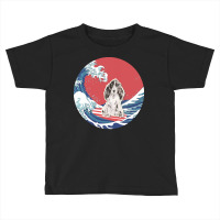 Cocker Spaniel T  Shirt Cocker Spaniel Gifts   Ocean Waves Surfing Coc Toddler T-shirt | Artistshot