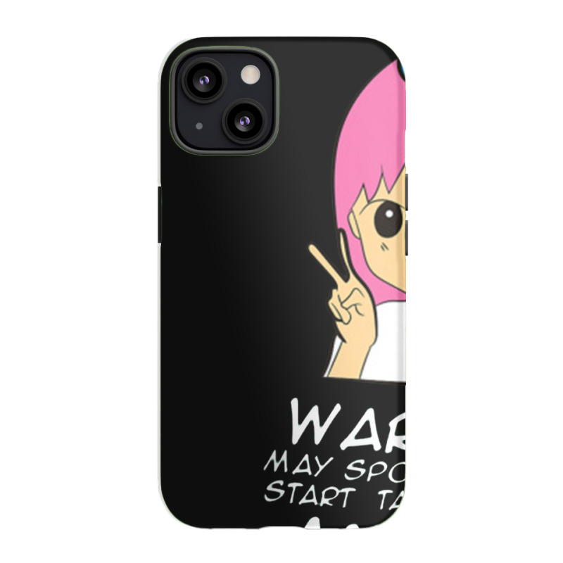 Anime Warning May Spontaneously Start Talking About Anime Iphone 13 Case | Artistshot