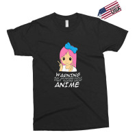 Anime Warning May Spontaneously Start Talking About Anime Exclusive T-shirt | Artistshot