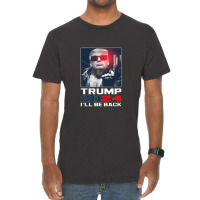 Trump 2024 Be Back Vintage T-shirt | Artistshot