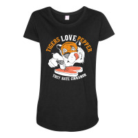 Tigers Love Pepper Maternity Scoop Neck T-shirt | Artistshot