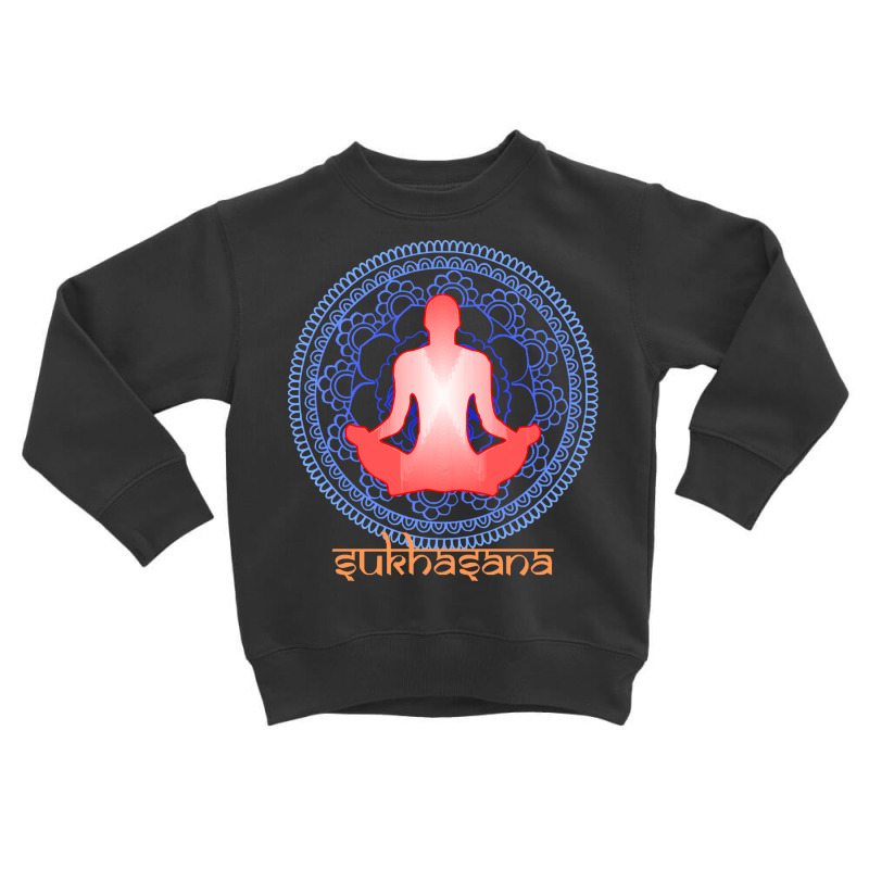 International Yoga Day 2021 T  Shirt International Yoga Day Sukhasana Toddler Sweatshirt by actsetting | Artistshot