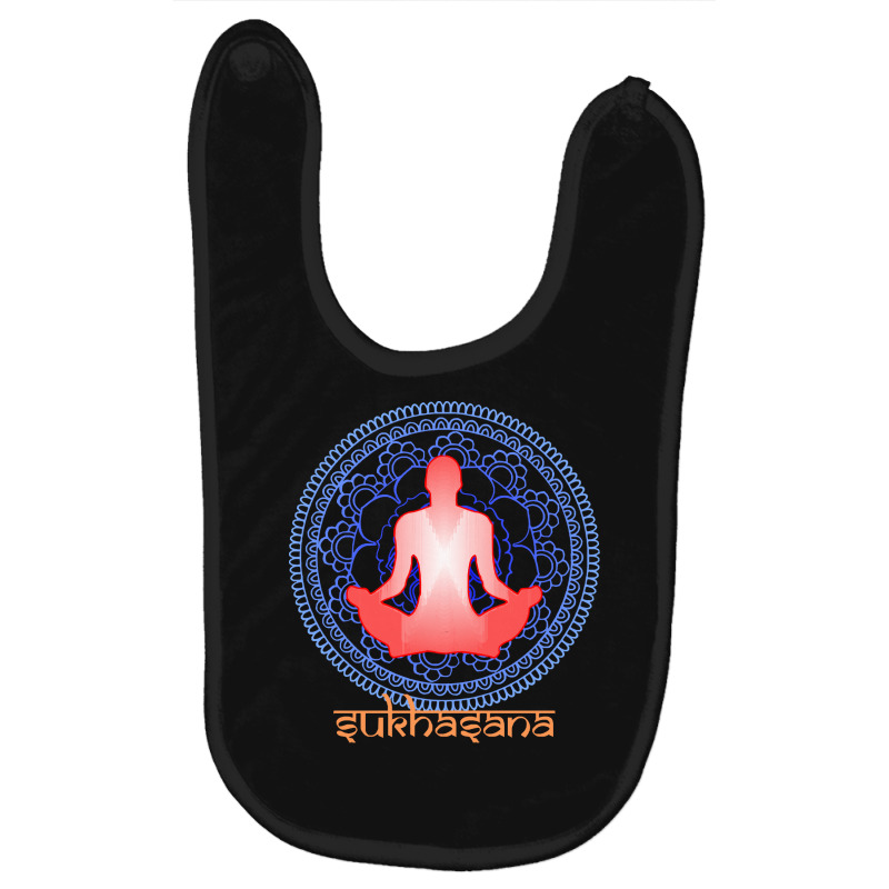 International Yoga Day 2021 T  Shirt International Yoga Day Sukhasana Baby Bibs by actsetting | Artistshot