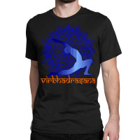 International Yoga Day 2021 T  Shirt Virbhadrasna Yoga Pose T  Shirt Classic T-shirt | Artistshot