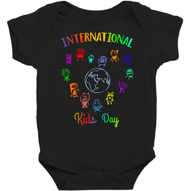 Kids Day T  Shirt International Kids Day T  Shirt Baby Bodysuit by actsetting | Artistshot