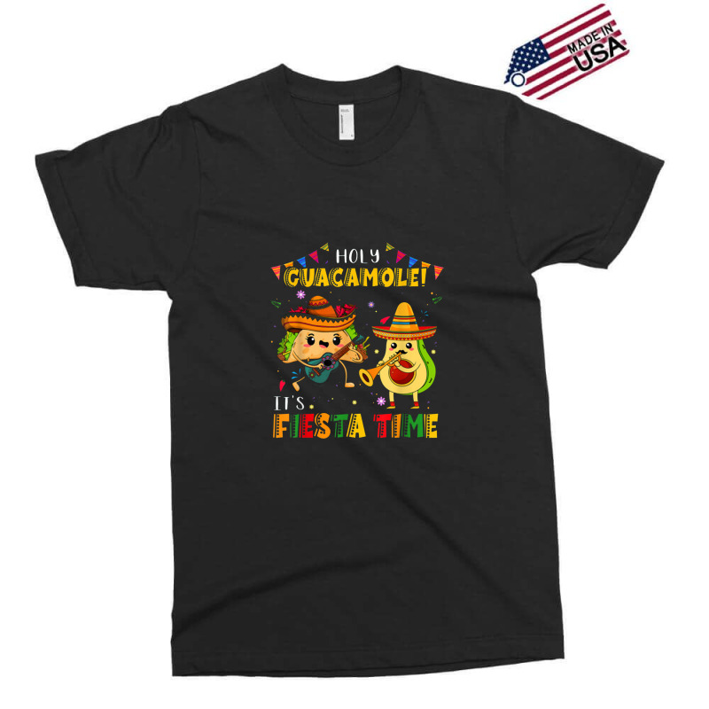 Funny Cinco De Mayo Holy Guacamole It's Fiesta Time Avocado Exclusive T-shirt by kabelistrik | Artistshot