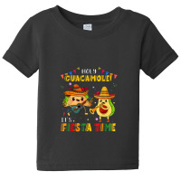 Funny Cinco De Mayo Holy Guacamole It's Fiesta Time Avocado Baby Tee | Artistshot