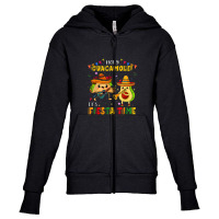 Funny Cinco De Mayo Holy Guacamole It's Fiesta Time Avocado Youth Zipper Hoodie | Artistshot