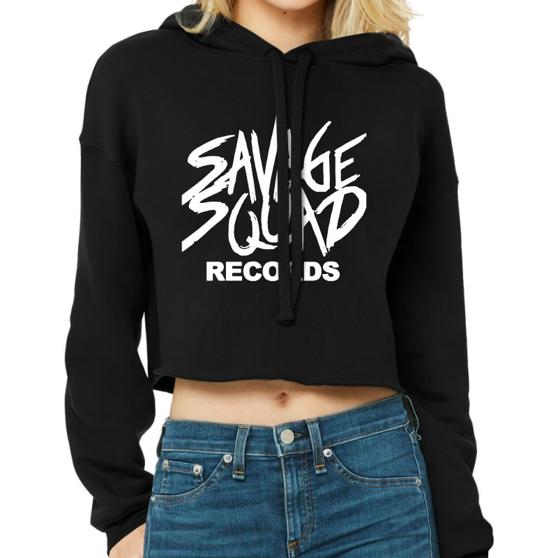 Savage crop top online hoodie