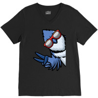 Bird Lover T  Shirt Blue Jay Bird Cyanocitta Cristata T  Shirt (1) V-neck Tee | Artistshot