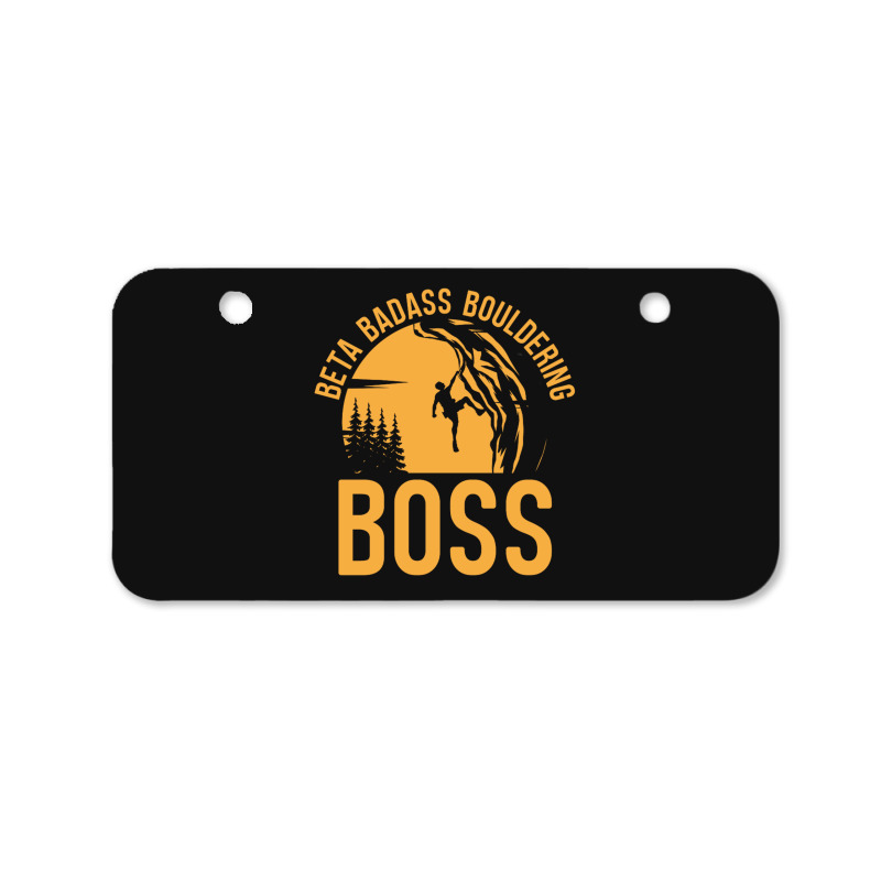 21 Bouldering Climbing Climber Boulderer Bicycle License Plate | Artistshot