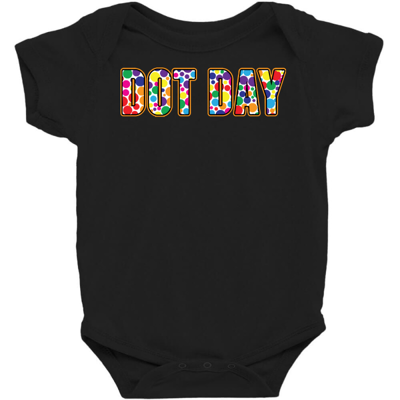 International Dot Day Polka Dot T  Shirt International Dot Day Polka D Baby Bodysuit by trompeloise212 | Artistshot