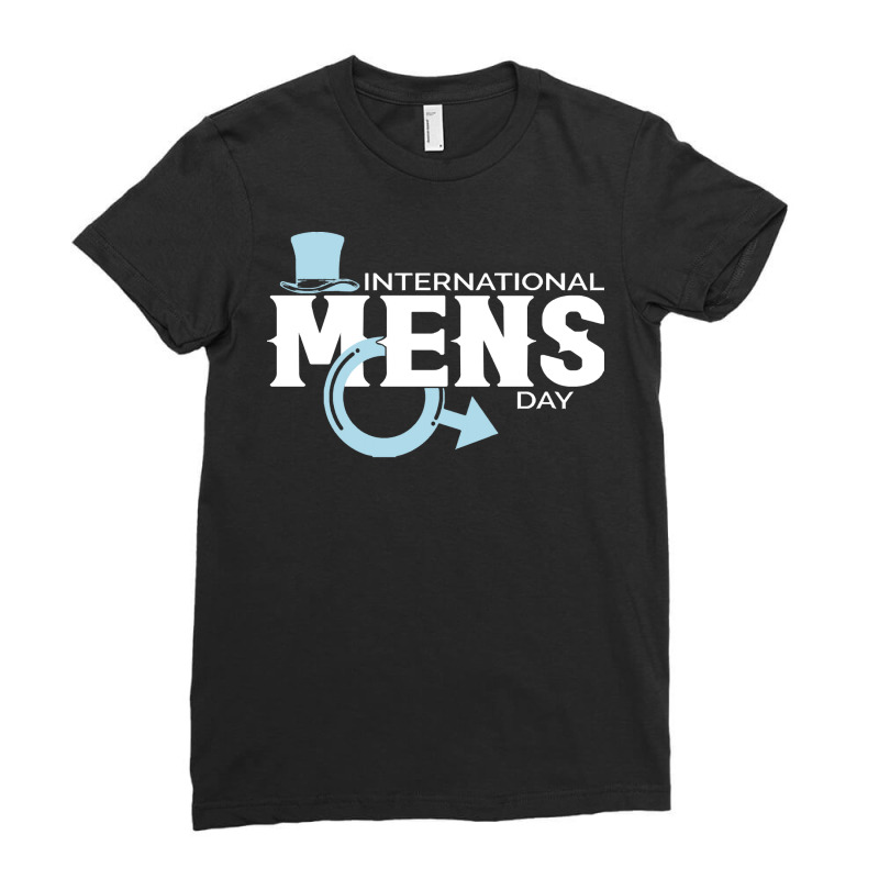 International Mens Day T  Shirtinternational Mens Day T  Shirt Ladies Fitted T-Shirt by trompeloise212 | Artistshot