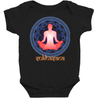 International Yoga Day 2021 T  Shirt International Yoga Day Sukhasana Baby Bodysuit | Artistshot