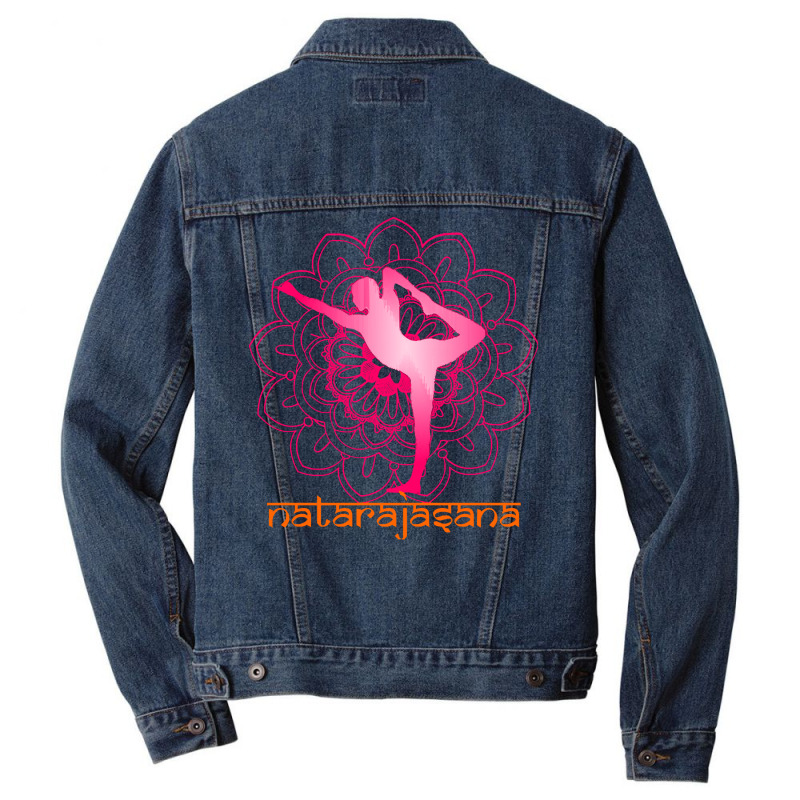 International Yoga Day 2021 T  Shirt Natarajasana Yoga Pose T  Shirt Men Denim Jacket by trompeloise212 | Artistshot