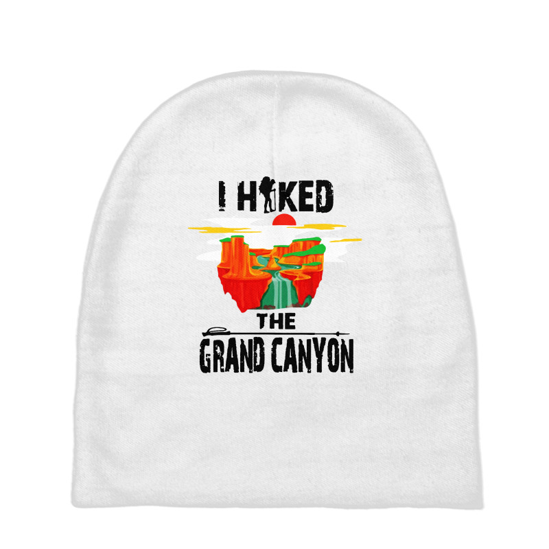 I Hiked The Grand Canyon Baby Beanies by trokeryth | Artistshot